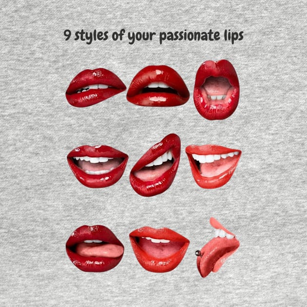 PASSIONATE LIPS by mefclub.studio